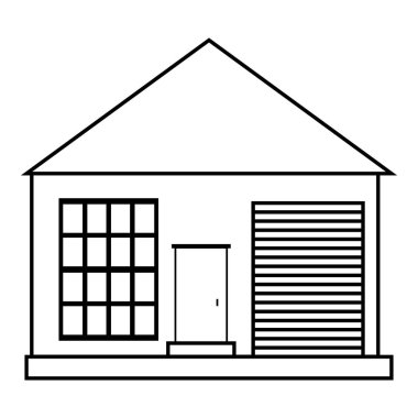 Aile evi simgesi, taslak biçimi