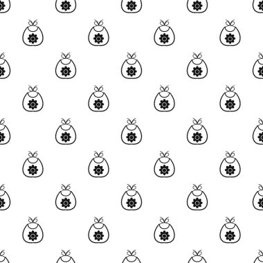 Bebek önlüğü modeli, basit tarzı