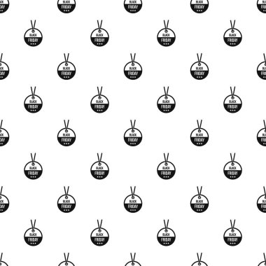 Siyah Cuma satış etiketi desen, basit tarzı