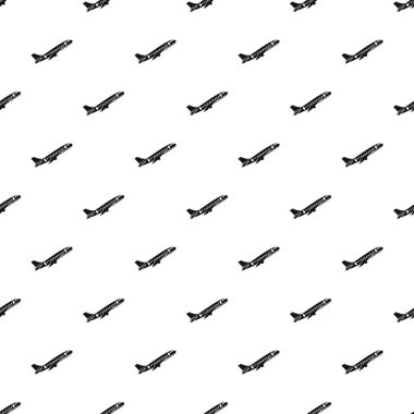 Uçak desen, basit tarzı