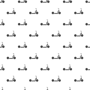 Scooter desen, basit tarzı tekme