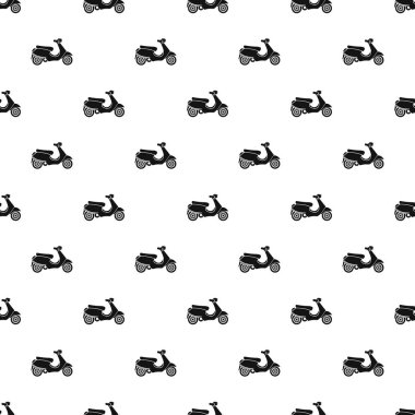 Scooter desen, basit tarzı