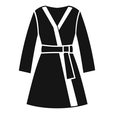 Bornoz simgesi, basit tarzı