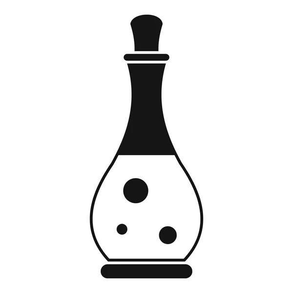 Icono de aceite de masaje, estilo simple — Archivo Imágenes Vectoriales