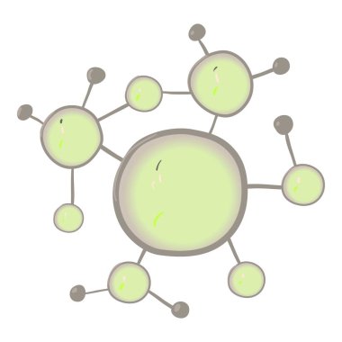 Bağlantı simgesi, karikatür tarzı