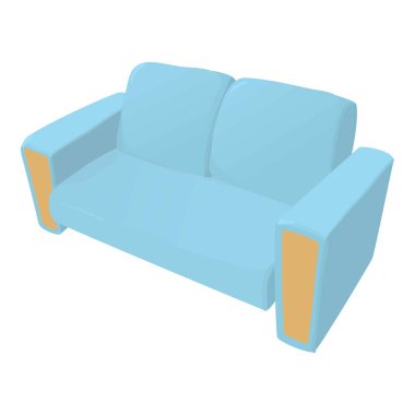 Kanepe simgesi, karikatür tarzı