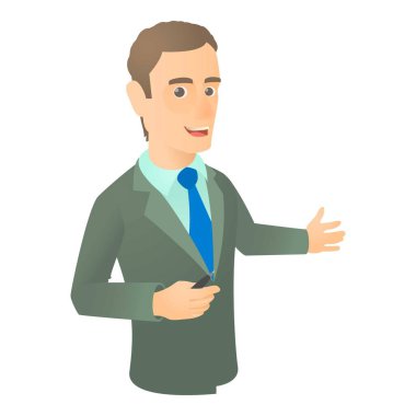 Sunucu simgesi, karikatür tarzı