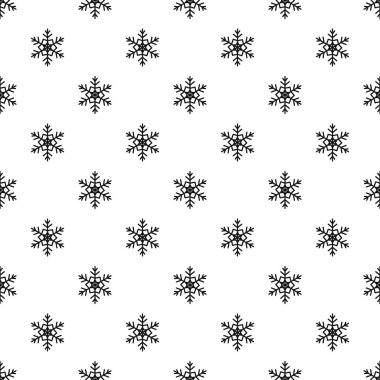 Kar tanesi desen, basit tarzı