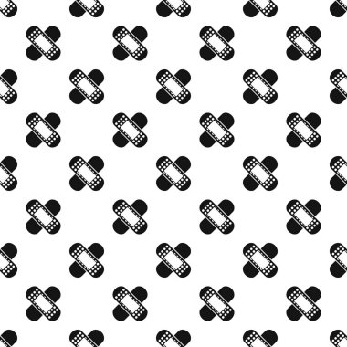 Tıbbi yama desen, basit tarzı