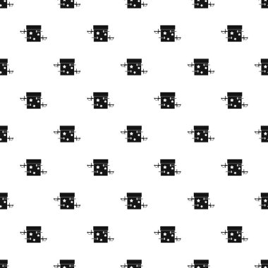 Kılıç kutusu yanılsama desen, basit tarzı