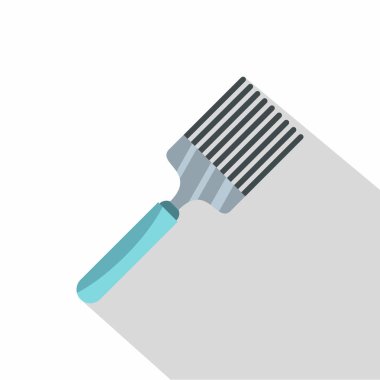 Mutfak spatula simgesi, düz stil