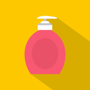 Sıvı sabun simgesi, düz stil