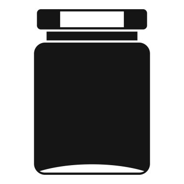 Kavanoz simgesi, basit tarzı