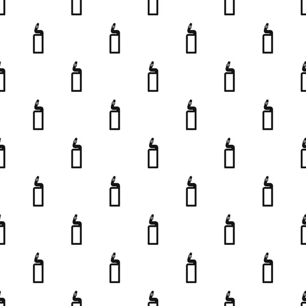 Fles van afvoer schonere patroon, eenvoudige stijl — Stockvector