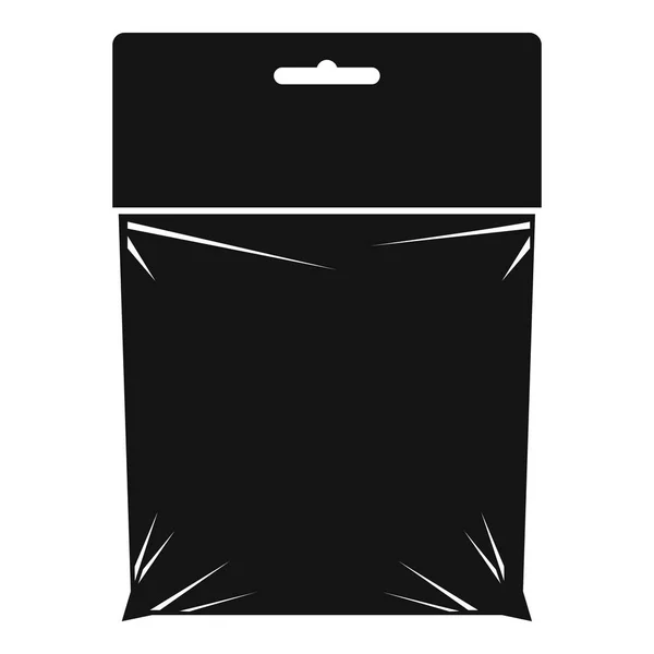 Icône du paquet, style simple — Image vectorielle