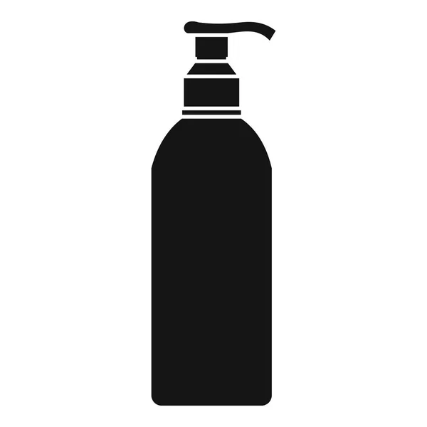 Icona bottiglia cosmetica, stile semplice — Vettoriale Stock