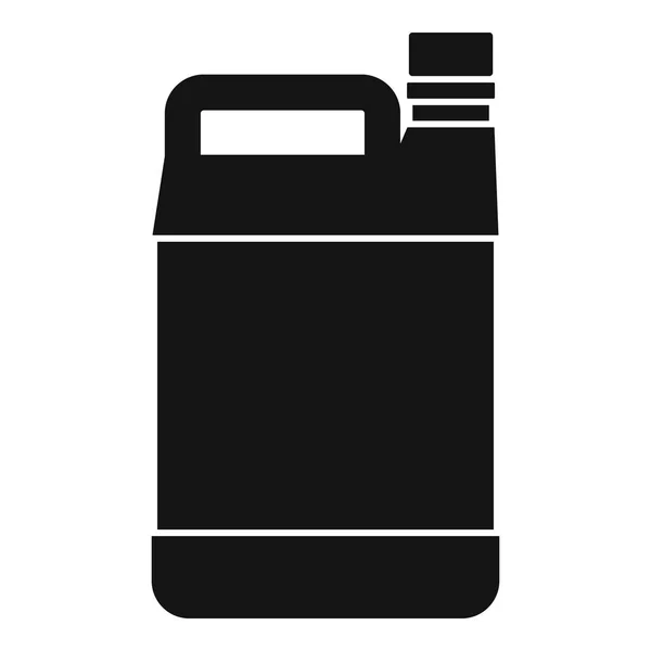 Jerrycan icono, estilo simple — Archivo Imágenes Vectoriales