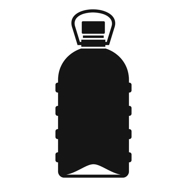 Duża butelka ikona, prosty styl — Wektor stockowy