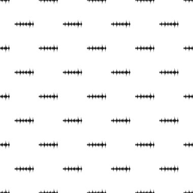 Dijital Ses Ekolayzır desen, basit tarzı