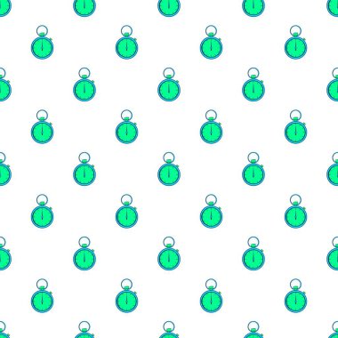 Mekanik cep saati desen, karikatür tarzı