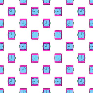 Duvar saati desen, karikatür tarzı