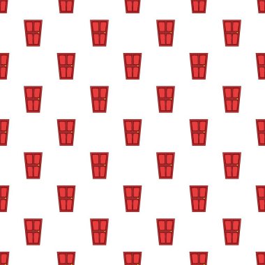 Giriş kapı desen, karikatür tarzı