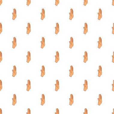 Desen, karikatür tarzı palmiye