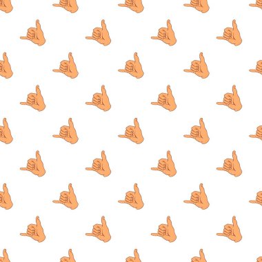 Jest sörf desen, karikatür tarzı