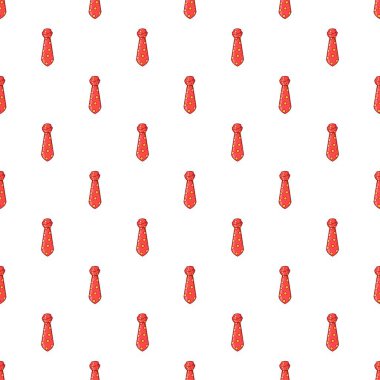 Desen, karikatür tarzı erkekler kravat