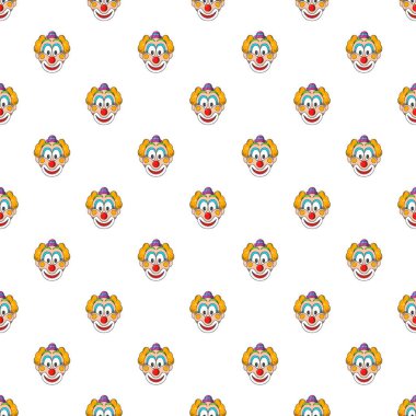 Baş Palyaço desen, karikatür tarzı