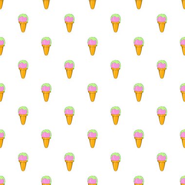 Dondurma desen, karikatür tarzı