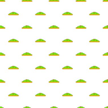 Golf Sahası desen, karikatür tarzı