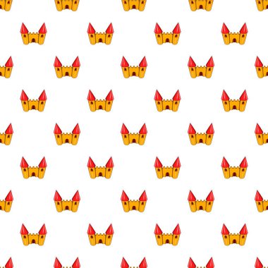 Oyuncak kale desen, karikatür tarzı