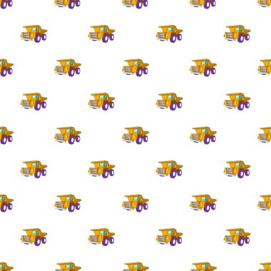 Ağır Damper simgesi madencilik, karikatür tarzı