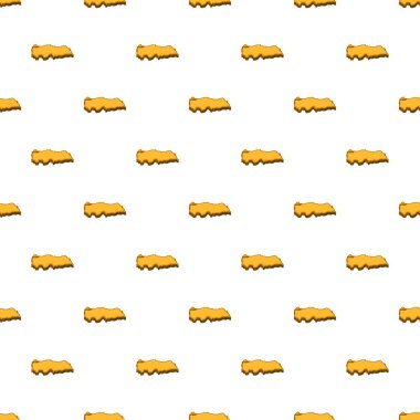 Sarı Türkiye harita desen, karikatür tarzı