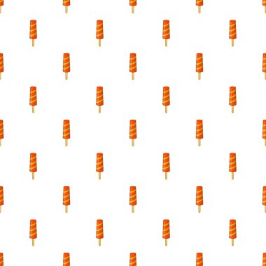 Meyve dondurma desen, karikatür tarzı