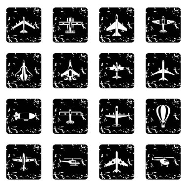 Hava taşıma simgeler kümesi, grunge tarzı