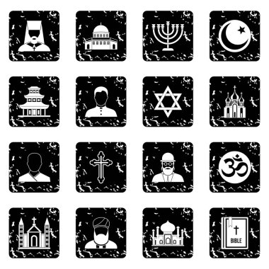 Din simgeler kümesi, grunge tarzı