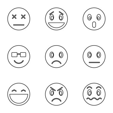 İfadeler sohbet simgeler için ayarla, stil anahat