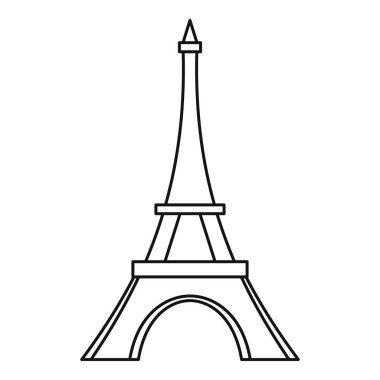 Eyfel kulesi simgesi, taslak biçimi