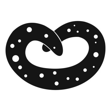 Alman simit simgesi, basit tarzı