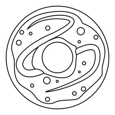 Çörek simgesi, özet biçimi