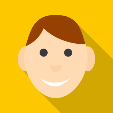 Çocuk simgesi, düz stil