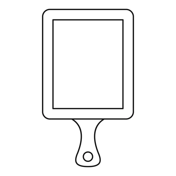 Ícone de placa de corte, estilo esboço — Vetor de Stock