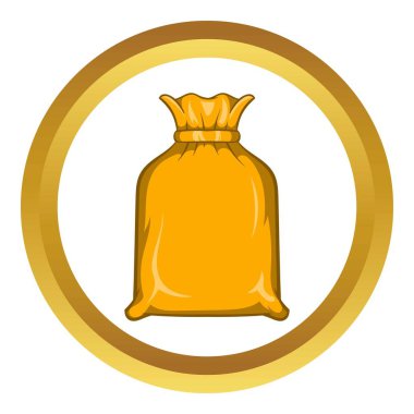 Ambalaj çanta vektör simgesi