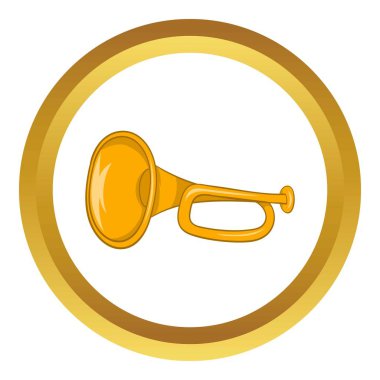 Müzik tüp vektör simgesi