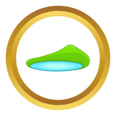 Göl vektör simgesi