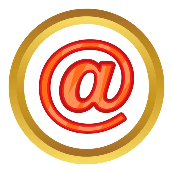 Signo icono de vector de correo electrónico — Vector de stock