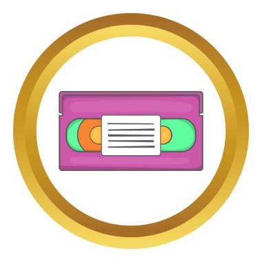 Video kaset vektör simgesi