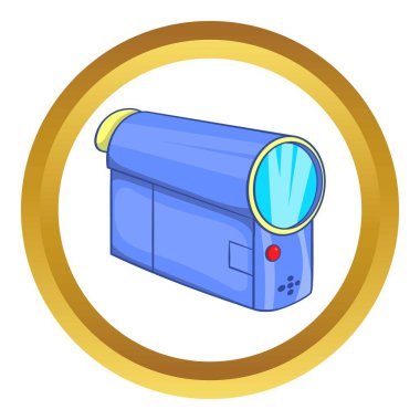 Video kamera vektör simgesi